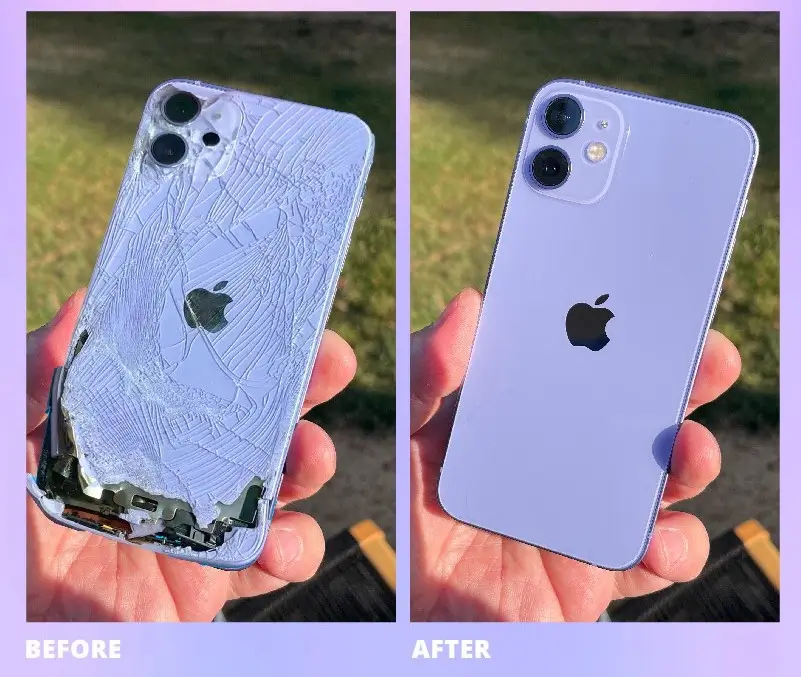 iphone 11 back glass repaired cost